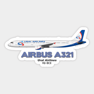 Airbus A321 - Ural Airlines Sticker